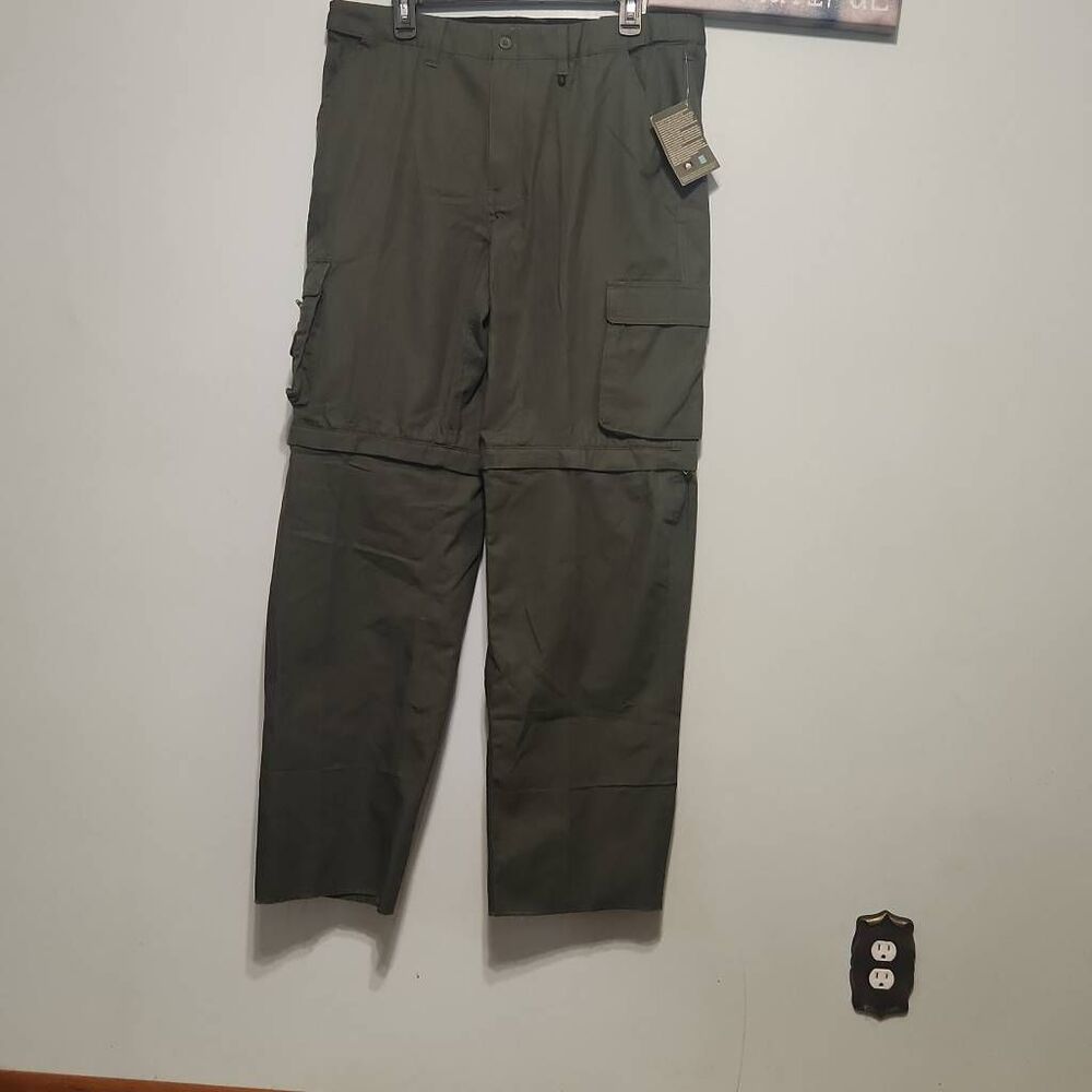 NWT Boy Scouts Uniform Youth Size 22 Convertible Zip-Off Canvas Pant 50122 UPF G